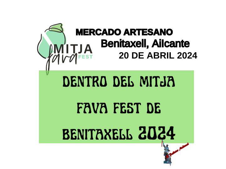 Mercado Artesano de Poble Nou de BENITAXELL (ALICANTE) 2024