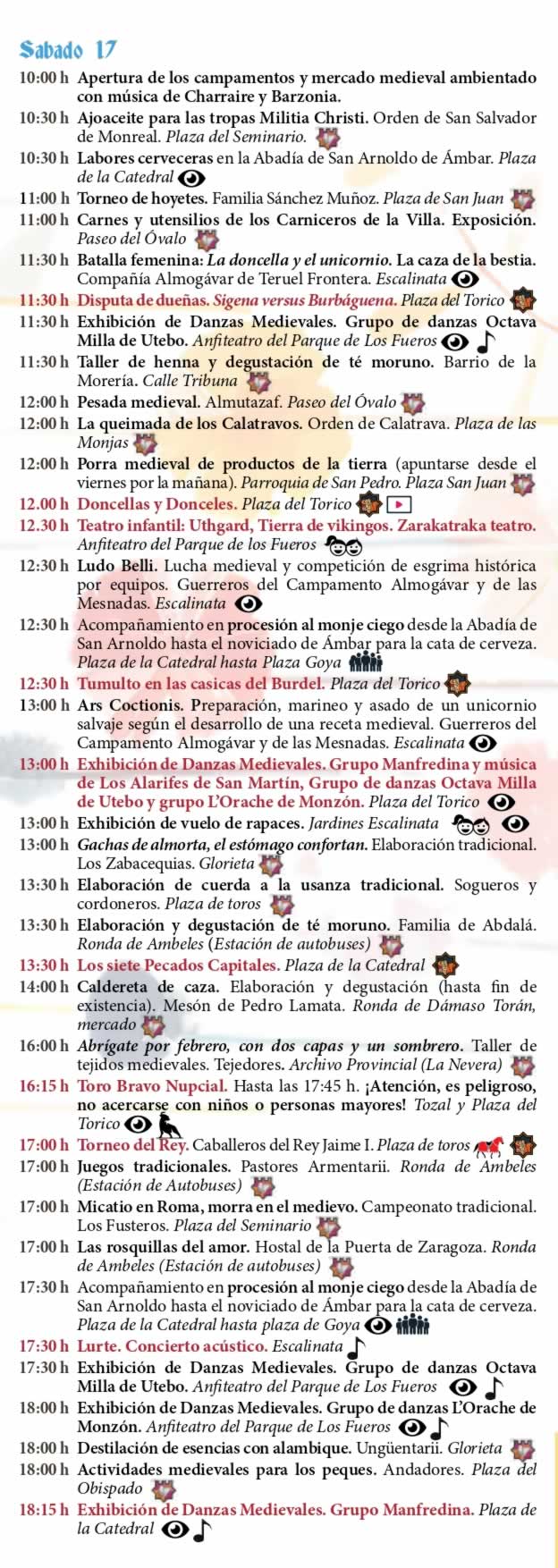 Mercado Medieval De Las Bodas De Isabel De Segura El Mercado Medieval de Teruel 2024 programa 2
