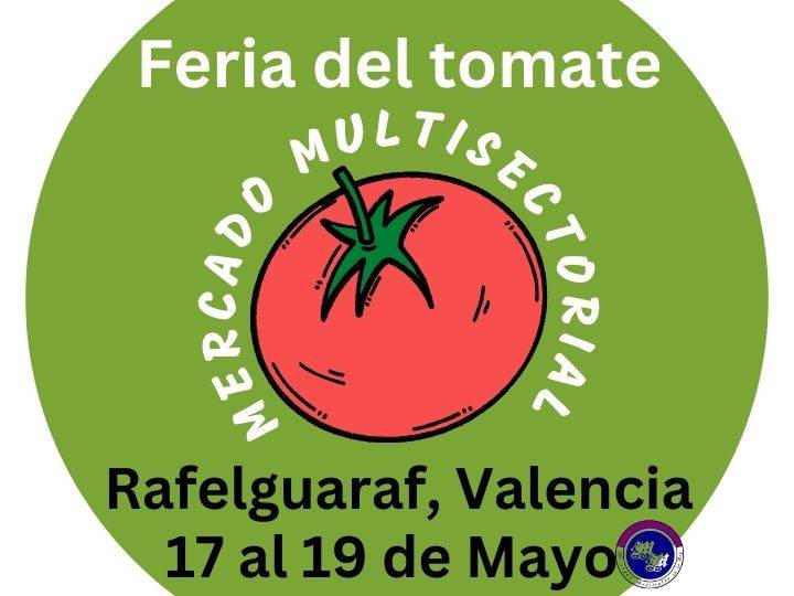 Mercado multisectorial de Rafelguaraf durante la feria del tomate 2024