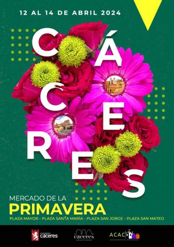 Mercado de Artesanía de De Primavera de CÁCERES 2024