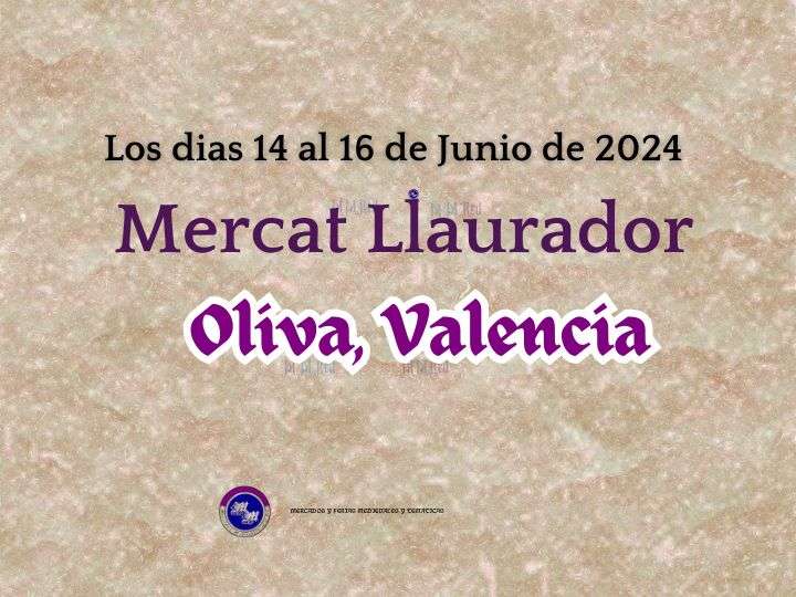 Mercat del Llaurador de OLIVA (Valencia) 2024