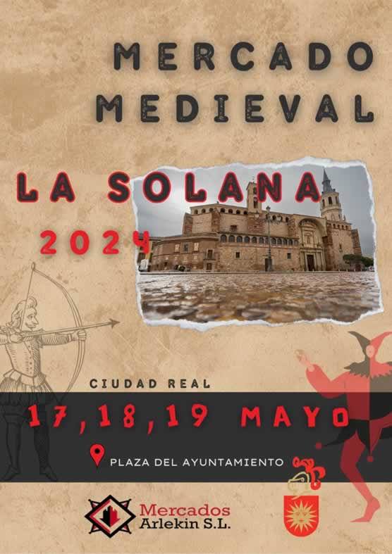Mercado Medieval De La Solana (Ciudad Real) 2024