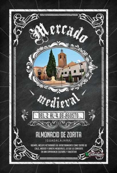 MERCADO MEDIEVAL DE ALMONACID DE ZORITA (Guadalajara) 2024
