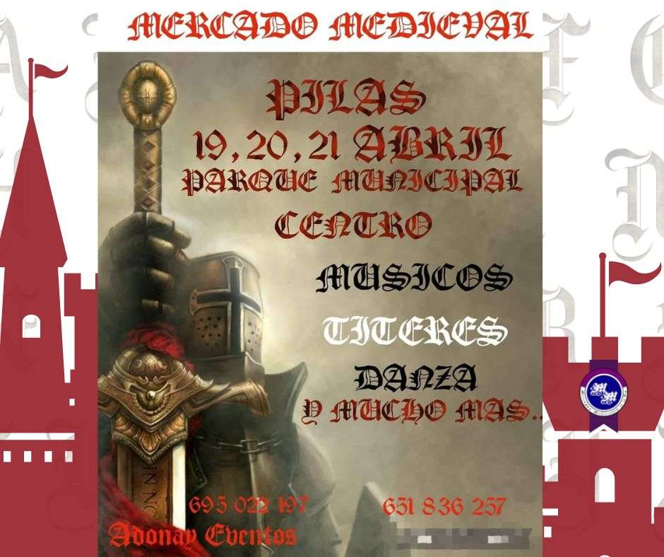 MERCADO MEDIEVAL DE PILAS, SEVILLA 2024