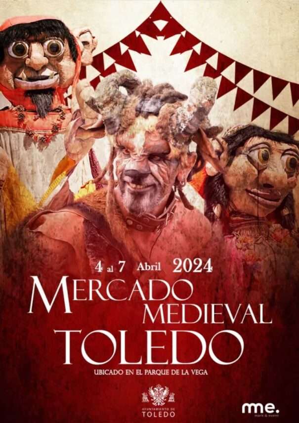 MERCADO MEDIEVAL del Parque de la Vega de TOLEDO 2024
