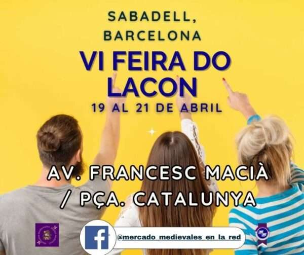 VI Feira Do Lacón de Sabadell, Barcelona 19 al 21 de Abril 2024