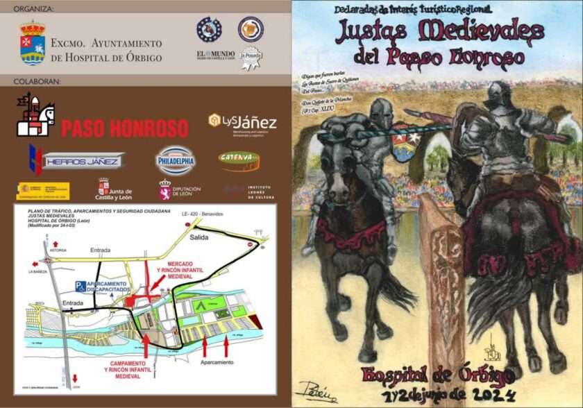 Mercado Medieval de Hospital de Órbigo (León) 01 y 02 de Junio 2024