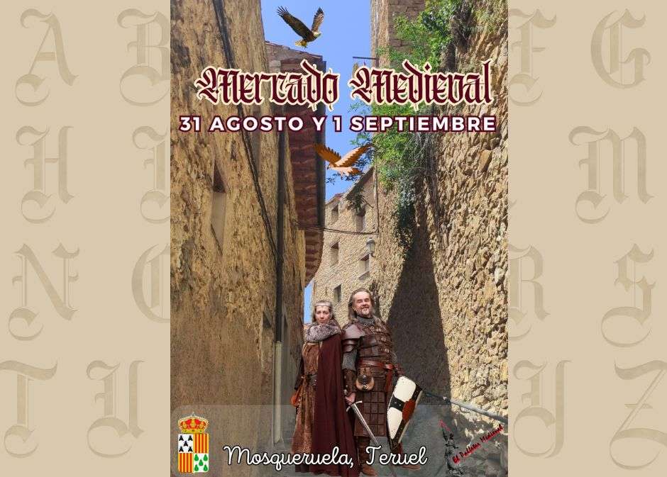 Mercado Medieval en Mosqueruela , Teruel 2024