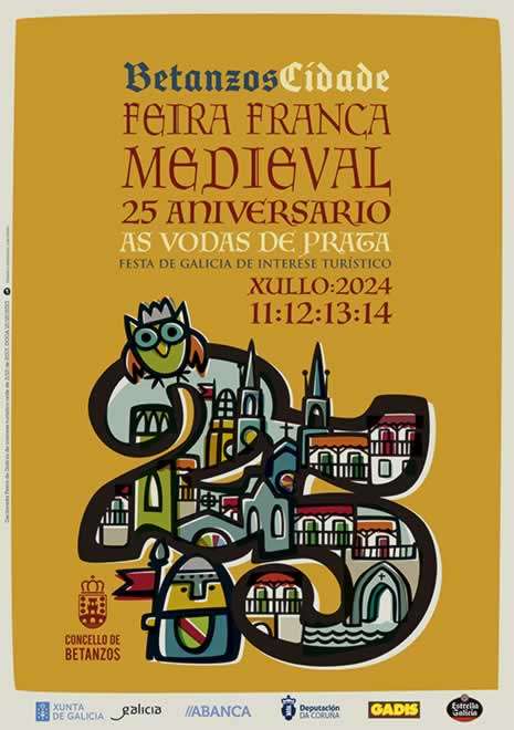 Feira Franca Medieval de Betanzos / La Coruña 2024