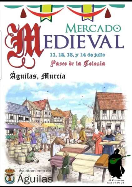 MERCADO MEDIEVAL DE AGUILAS , MURCIA 2024