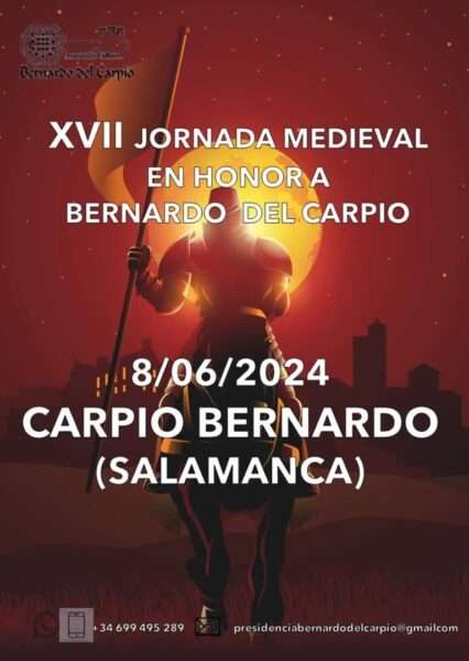 XVII Jornada medieval en honor a Bernardo del Carpio de Carpio-Bernardo (Salamanca) 2024