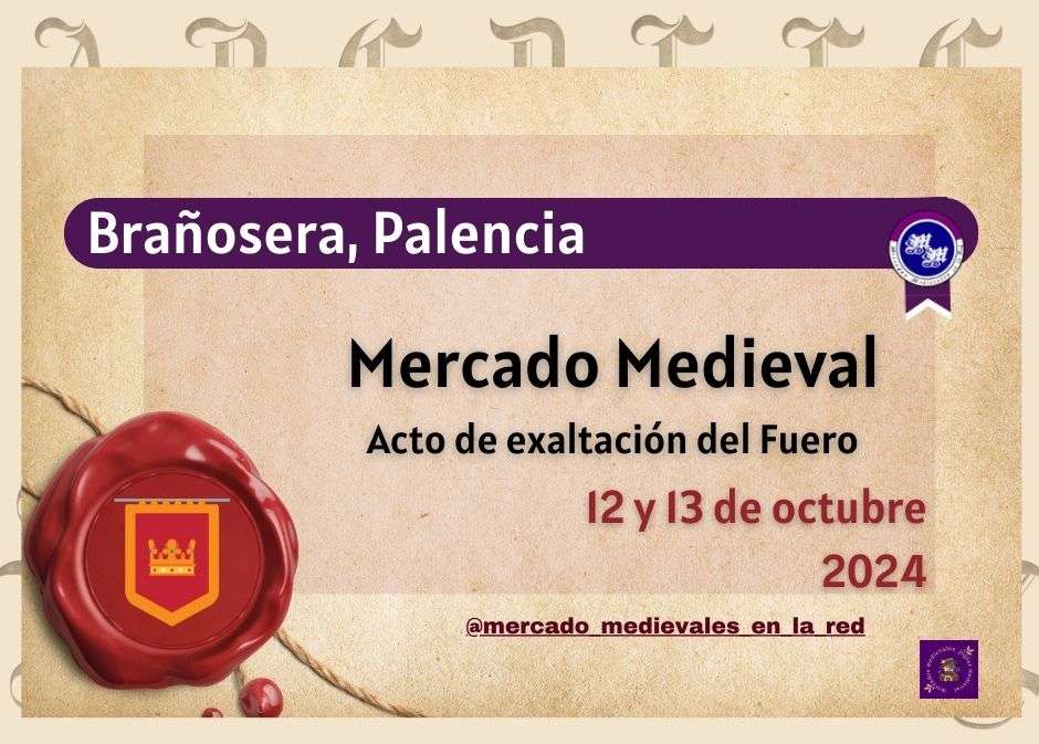 Mercado Medieval de Brañosera (Palencia) 2024