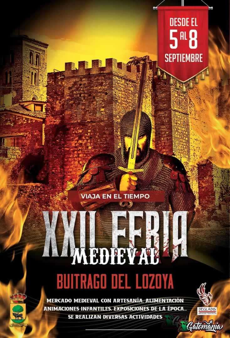 Mercado Medieval de Buitrago de Lozoya (Madrid) 2024