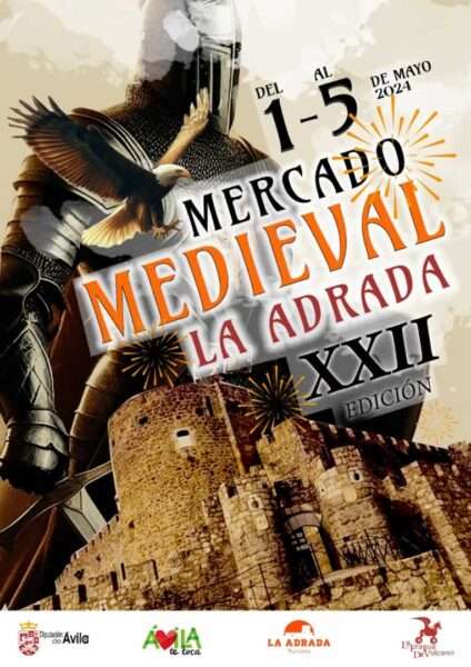 Feria Medieval de La Adrada (Avila) 01 al 05 de Mayo 2024