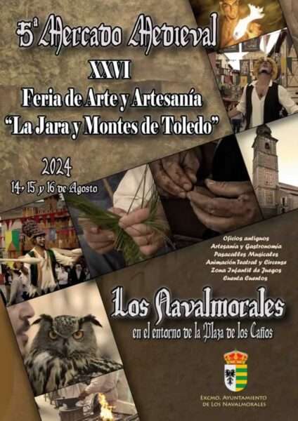 Mercado Medieval Artesanal de Los Navalmorales (Toledo) 2024