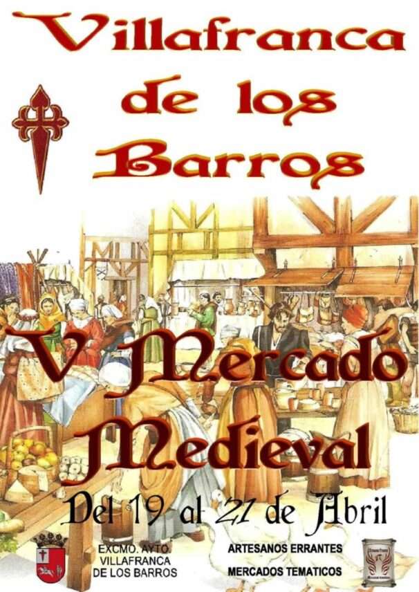 MERCADO MEDIEVAL de Villafranca de los Barros (Badajoz) 2024
