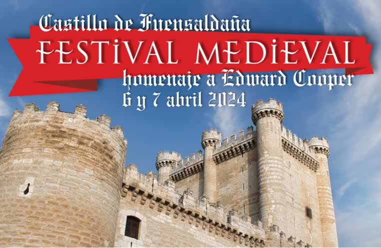Cartel Festival Medieval de El Castillo de Fuensaldaña 2024
