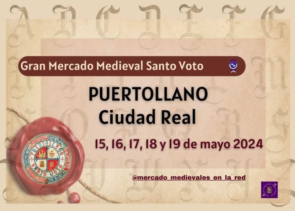 Gran Mercado Medieval Santo Voto de Puertollano (Ciudad Real) 2024