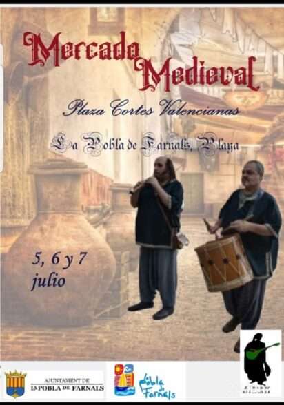 MERCADO MEDIEVAL DE LA POBLA DE FARNALS , VALENCIA 2024