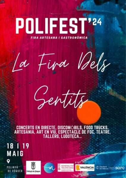 Polifest ‘ 24 – Fira dels Sentits de Polinyà de Xúquer (Valencia) 2024