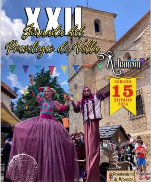 Programación 22va Jornada del Privilegio de Villa de Arbancón ( Guadalajara ) 2024