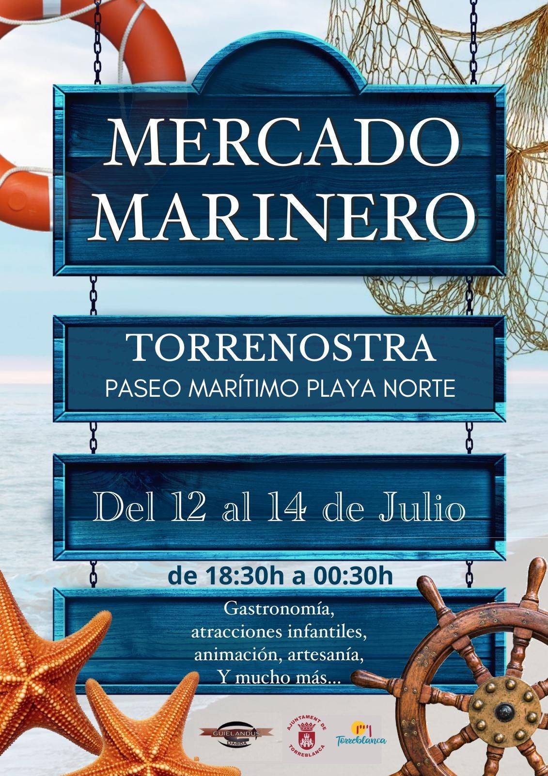 Mercado Marinero de la playa de Torrenostra (Castellón) 2024