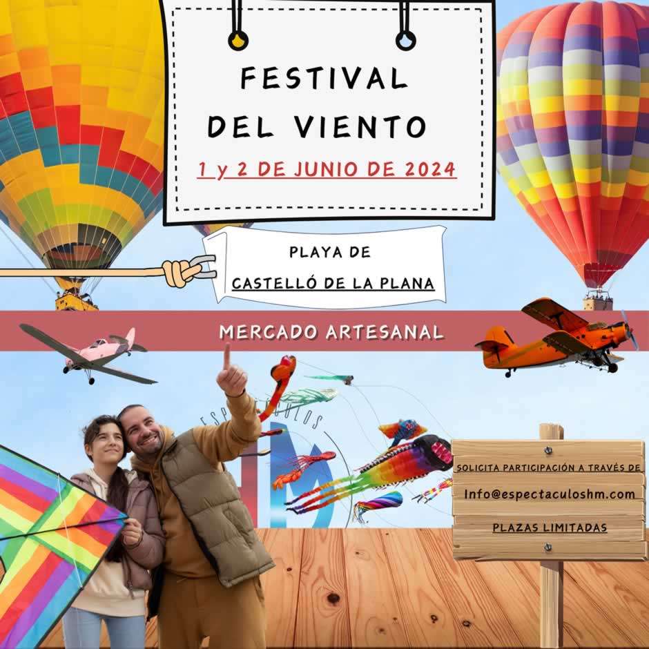 Mercado Alternativo en el Festival Del Viento de La Playa De Castellón (Castellón)