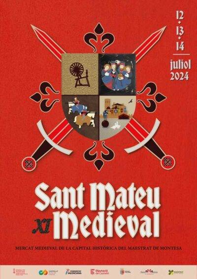 Mercado Medieval de Sant Mateu (Castellón) 2024