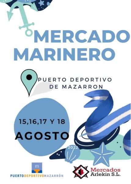 Mercado Marinero del Puerto Deportivo de Mazarrón (Murcia)