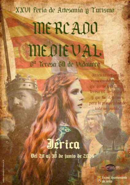Mercado Medieval Dª Teresa Gil de Vidaurre de Jérica, Castellón 2024