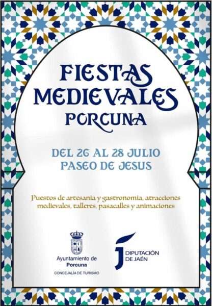 Mercado Medieval de Porcuna (Jaén) 26 al 28 Julio 2024