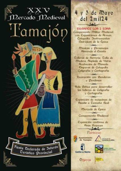 Mercado medieval de Tamajon 2024 1