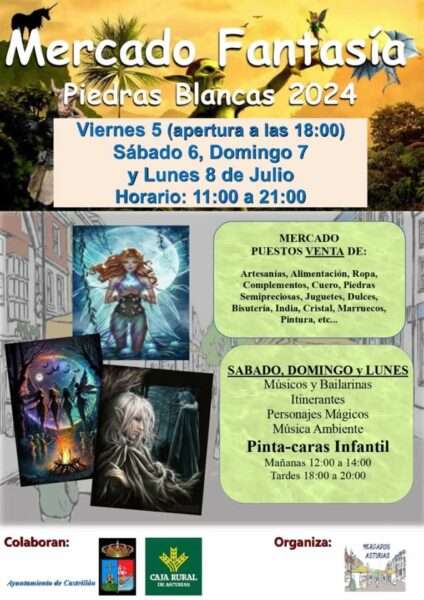 Mercado Fantasía de Piedras Blancas – Castrillón Asturias