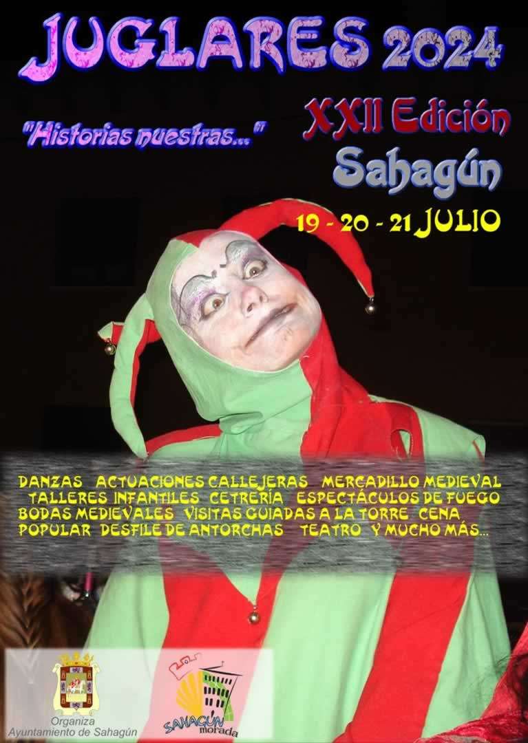Mercado Medieval de Sahagún (León) 2024 XXII Encuentro De Juglares