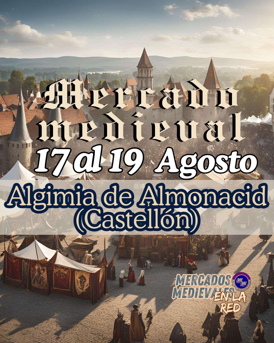Mercado Medieval de Algimia de Almonacid ( Castellón ) 2024