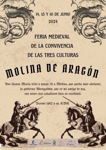XXVI Feria Medieval de la Convivencia de las tres culturas de Molina de Aragón (Guadalajara) 2024