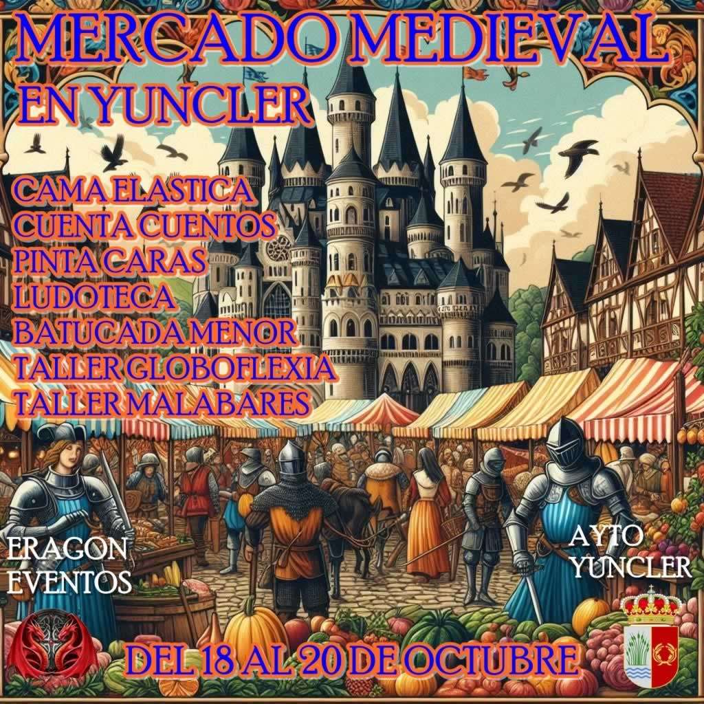 Mercado Medieval de Yuncler (Toledo) 2024