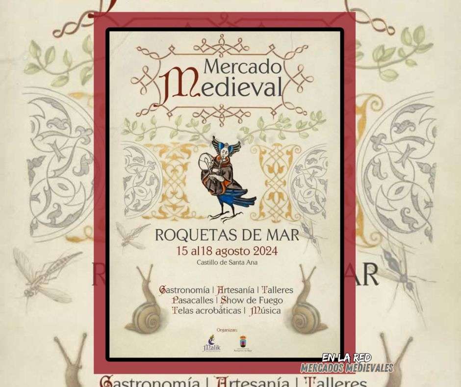 Mercado Medieval de Roquetas de Mar (Almeria) 2024