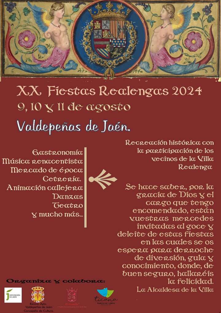Fiestas realengas de Valdepeñas de Jaén (Jaén) 2024