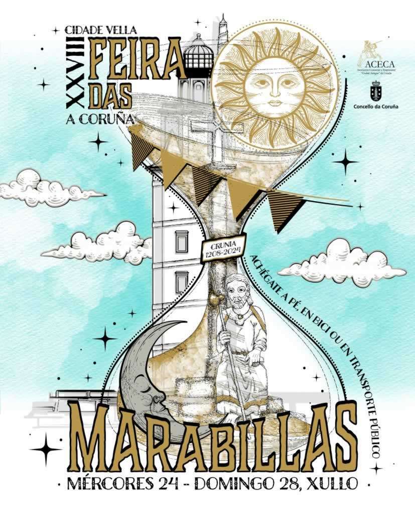 Feira Medieval das Marabillas de La Coruña 2024