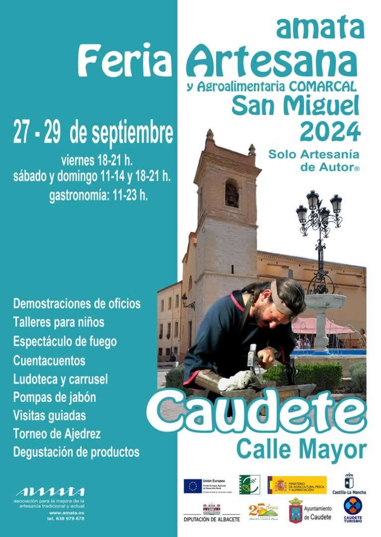 Feria de Artesanía de Autor® de Caudete (Albacete) 2024