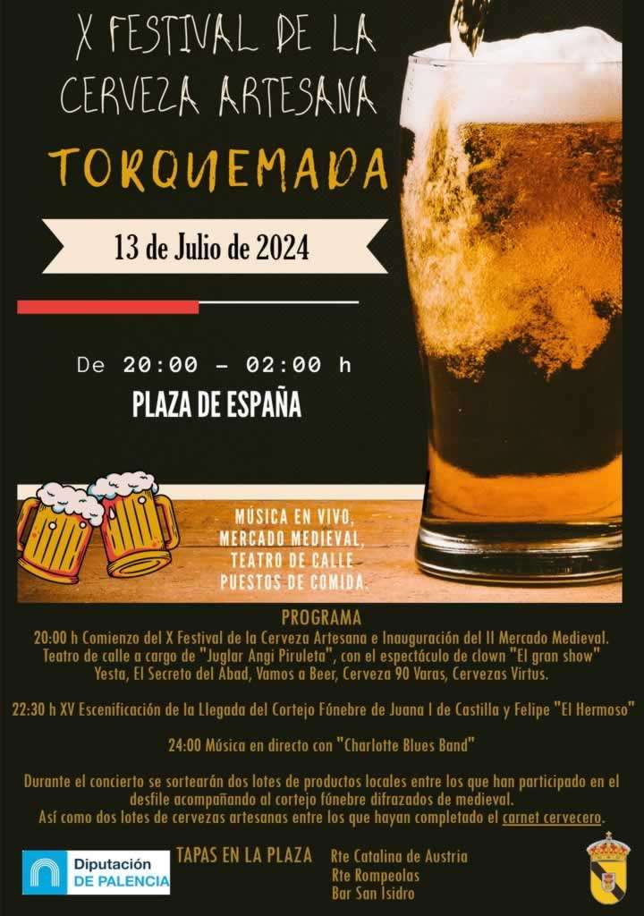 X Festival de la Cerveza Artesana de Torquemada (Palencia)