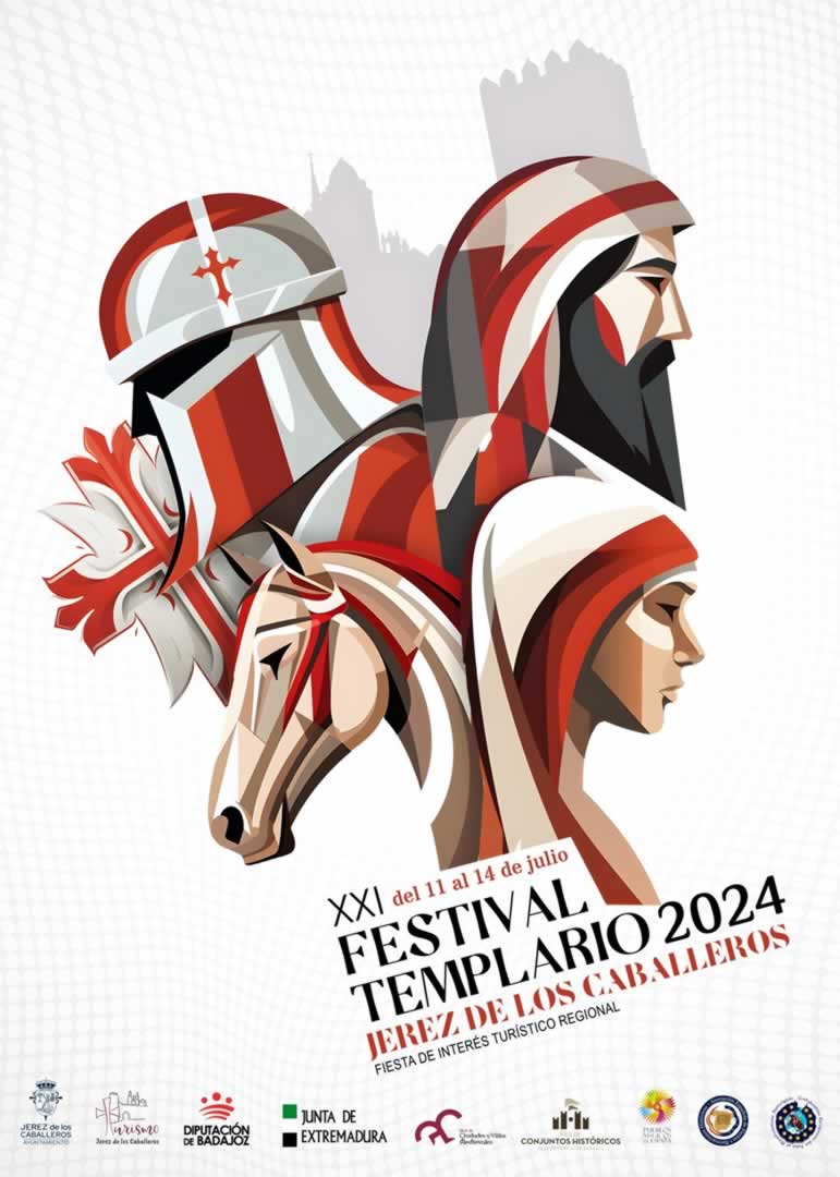 XXI FESTIVAL TEMPLARIO de Jerez de Los Caballeros (Badajoz) 2024