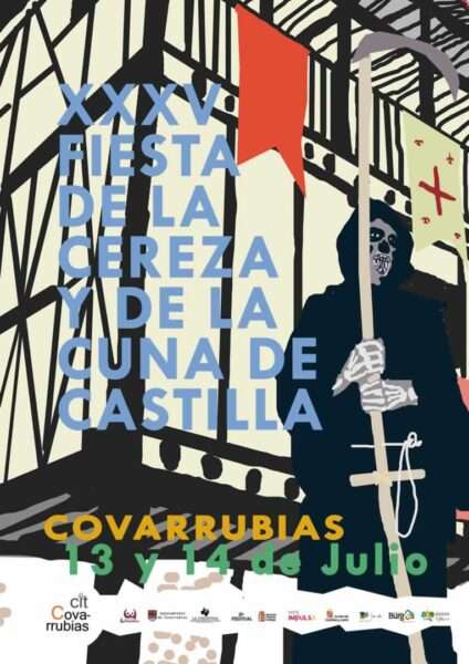 Fiesta de la cereza y Mercado Medieval de Covarrubias ( Burgos) 2024