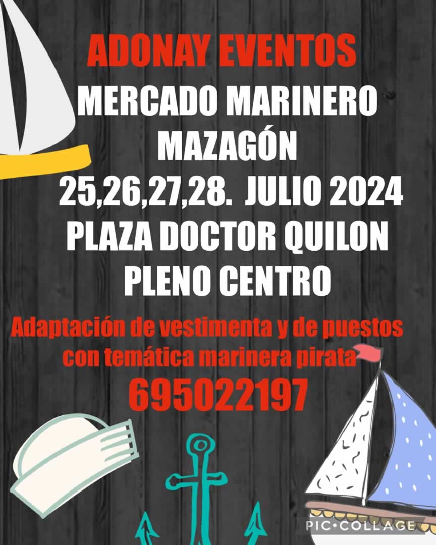 Mercado Marinero Pirata en Mazagón (Huelva) 2024