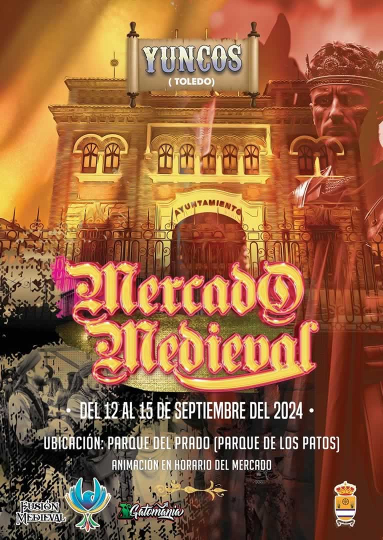 Mercado Medieval de Yuncos (Toledo) Septiembre 2024