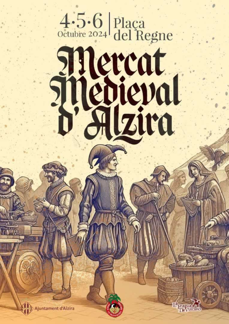 Mercado Medieval de Alzira (Valencia) 2024