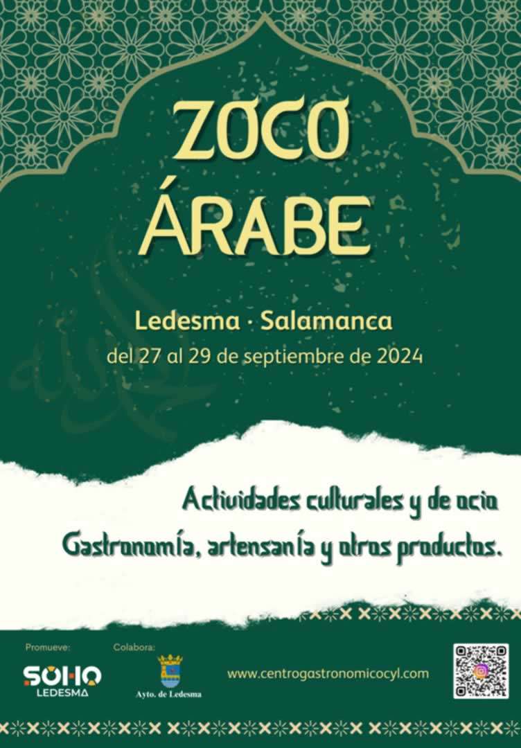 Mercado Zoco Árabe de Ledesma (Salamanca) 2024