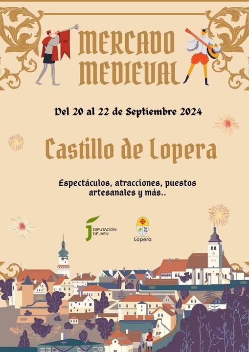 Mercado Medieval del Castillo de Lopera (Jaén) 2024