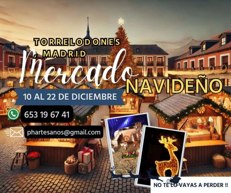 Mercado Navideño de Torrelodones (Madrid) 2024